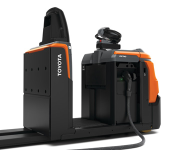 Toyota Niederhub-Kommissionierer mit Li-Ionen-Aufladung