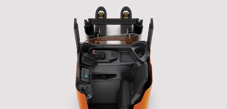 Toyota BT Staxio SSI mit Fahrerstand - hervorrangende Rundumsicht