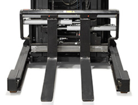 Integriertes Zinkenverstellgerät