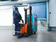 Elektro-Hochhubwagen - BT Staxio Hochhubwagen 1,4t mit Plattform - Anwendungsbild 2